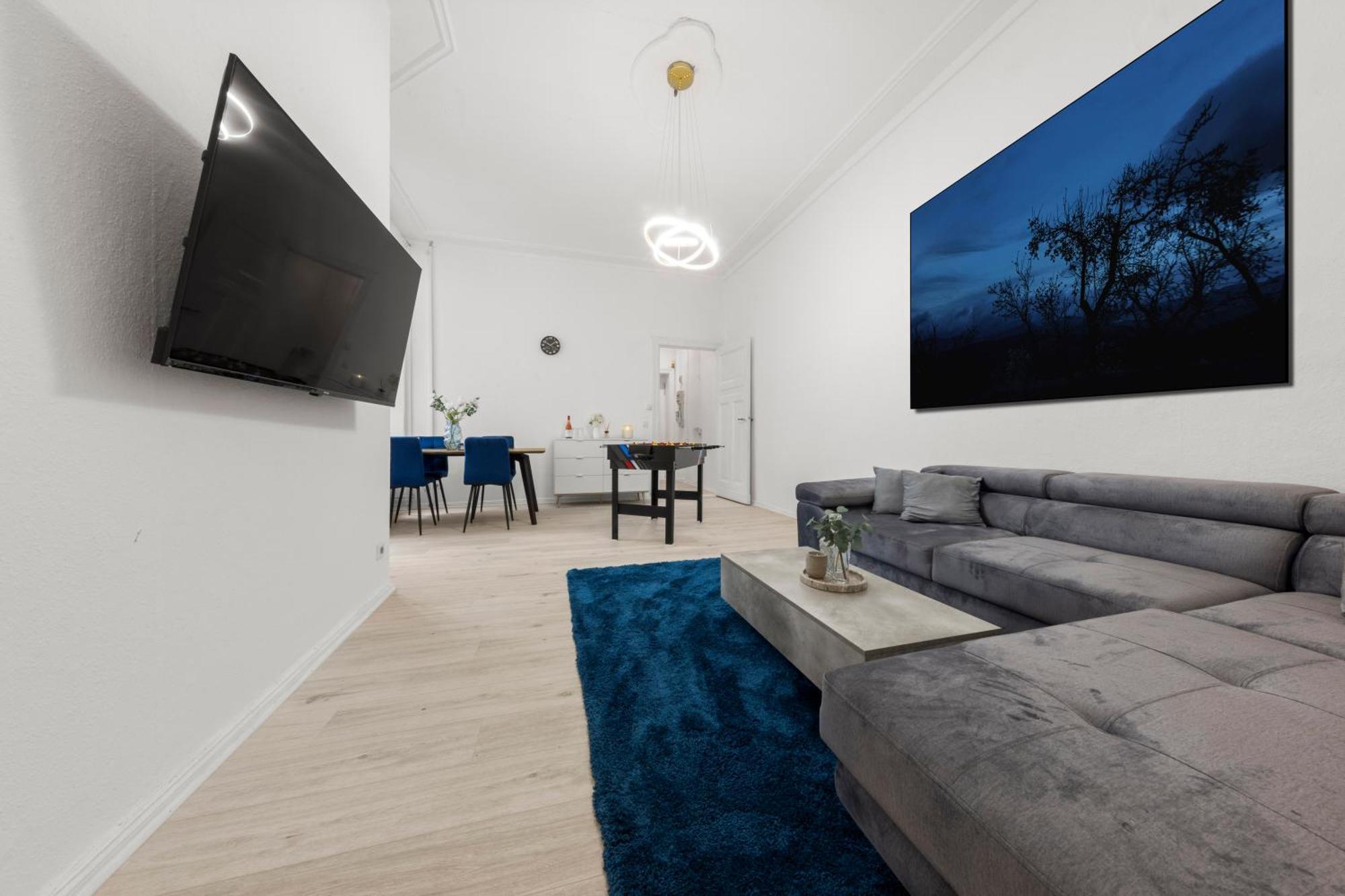 62Qm2, Massageseat, Billard-Table, King-Sized Bed Apartment เบอร์ลิน ภายนอก รูปภาพ
