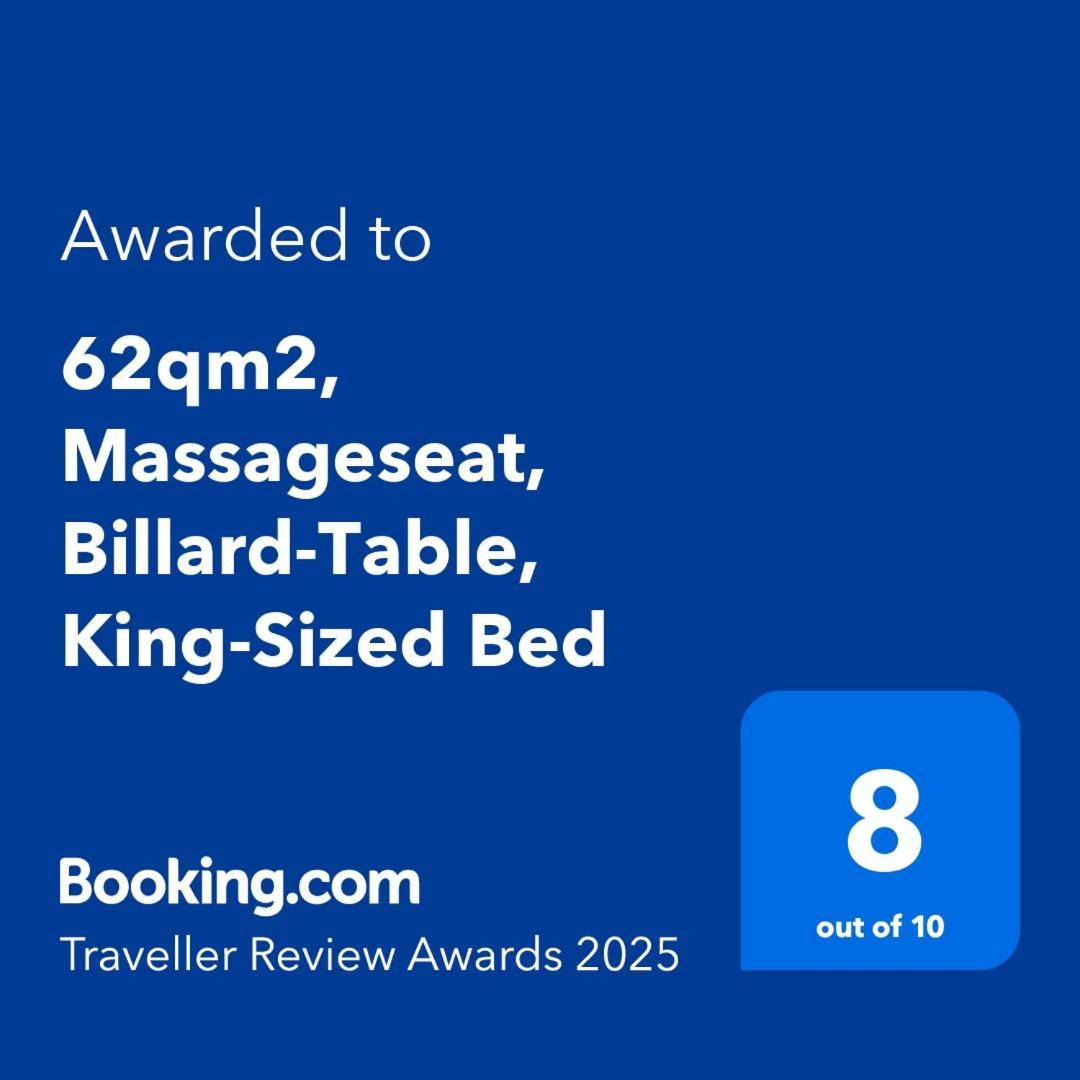62Qm2, Massageseat, Billard-Table, King-Sized Bed Apartment เบอร์ลิน ภายนอก รูปภาพ